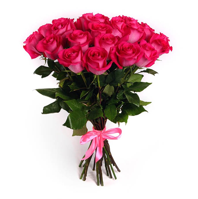 Букет из 25 роз «В сердце каждого» 70 см