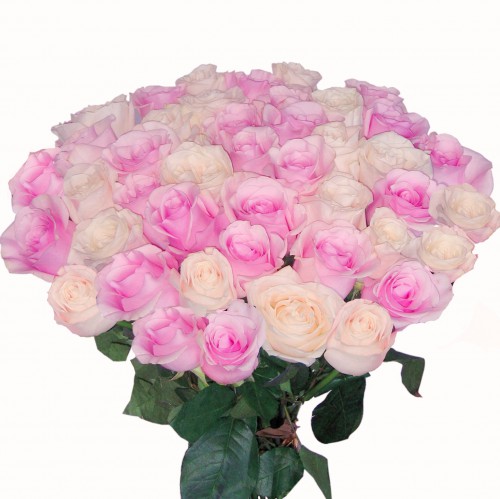 Букет из 45 роз «Зов сердца»
